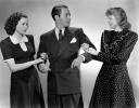with Maureen O`Hara and Louis Hayward in another publicity still for Dance, Girl, Dance